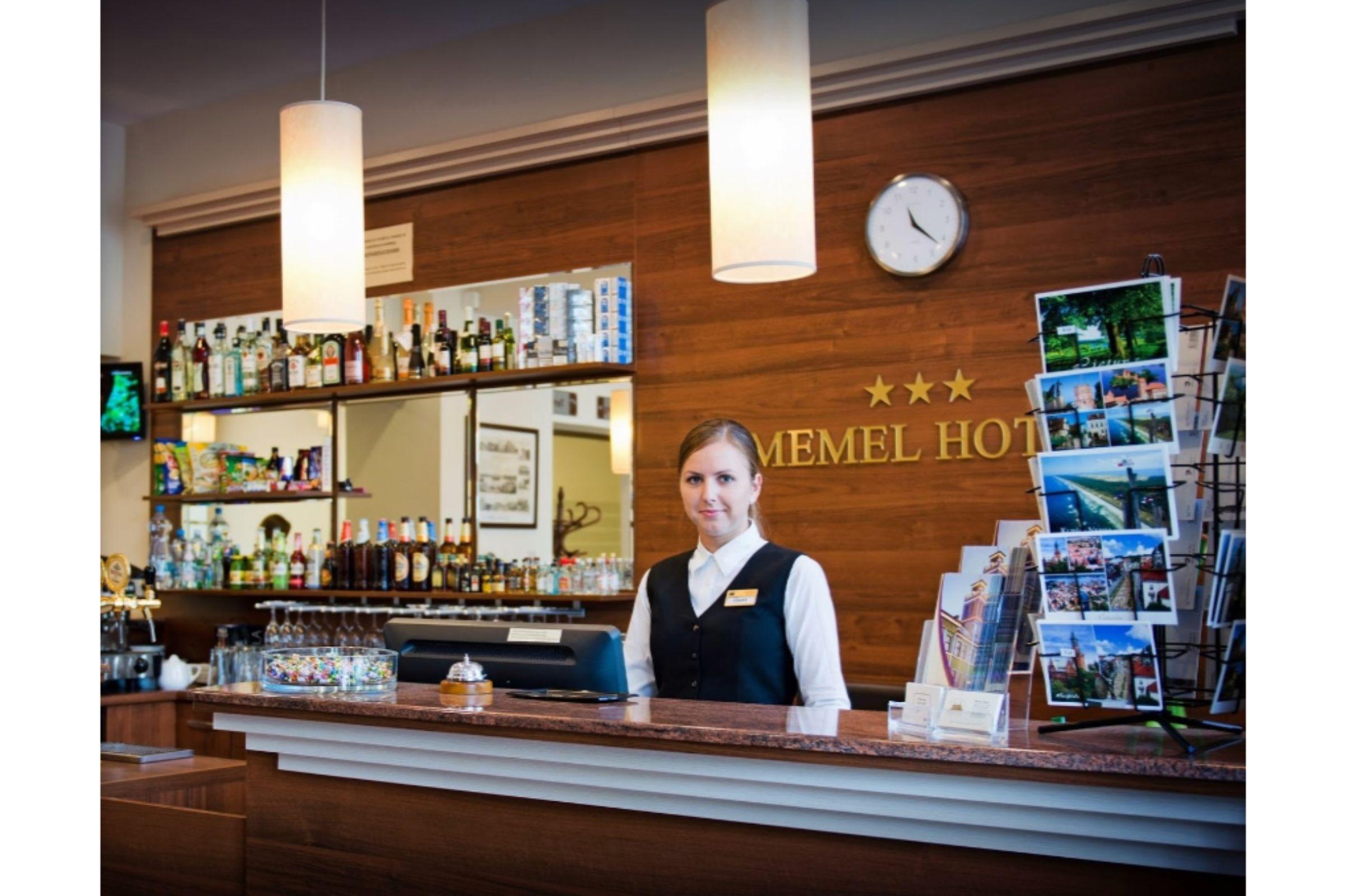 קלייפדה Memel Hotel מראה חיצוני תמונה