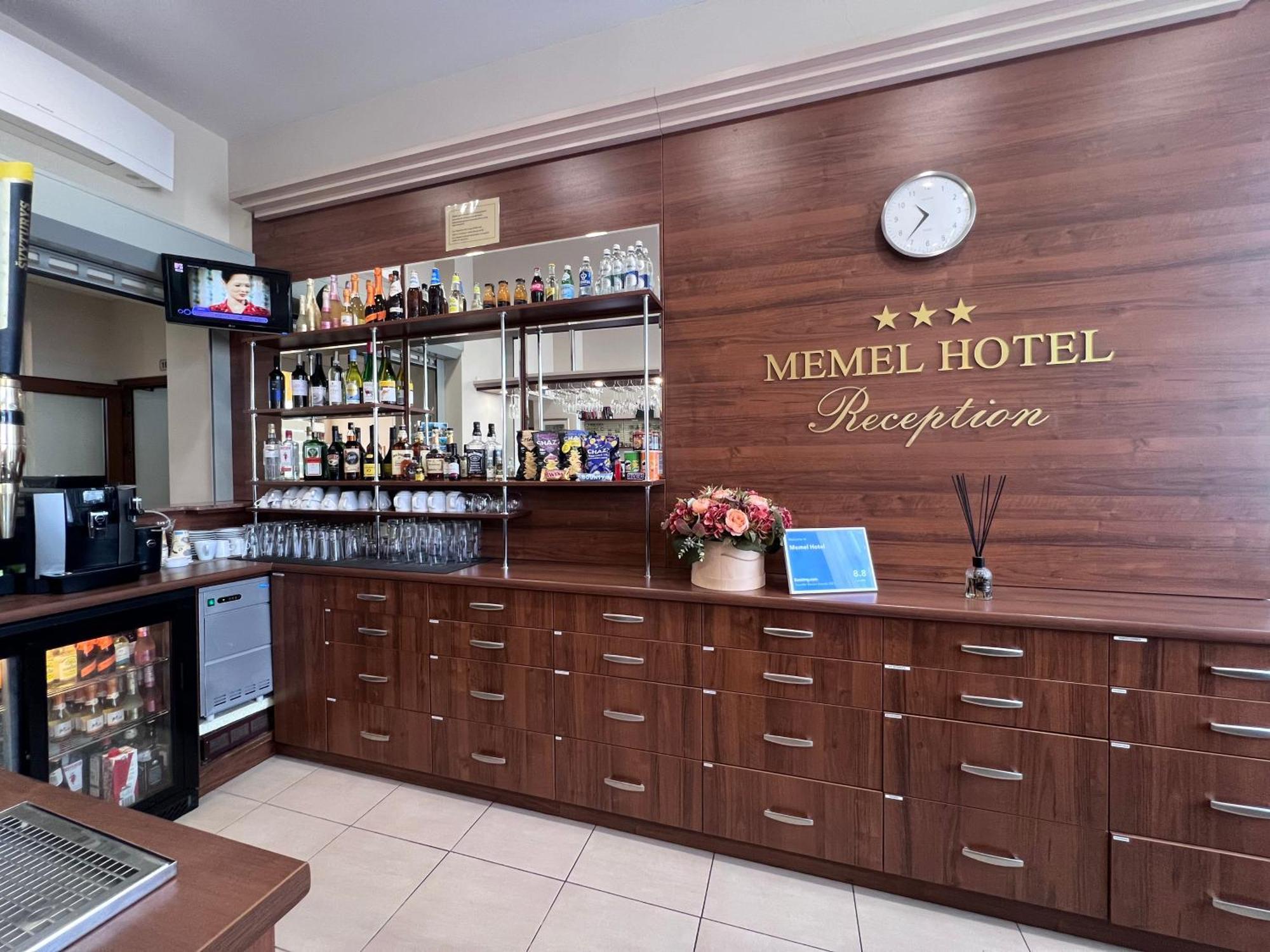 קלייפדה Memel Hotel מראה חיצוני תמונה